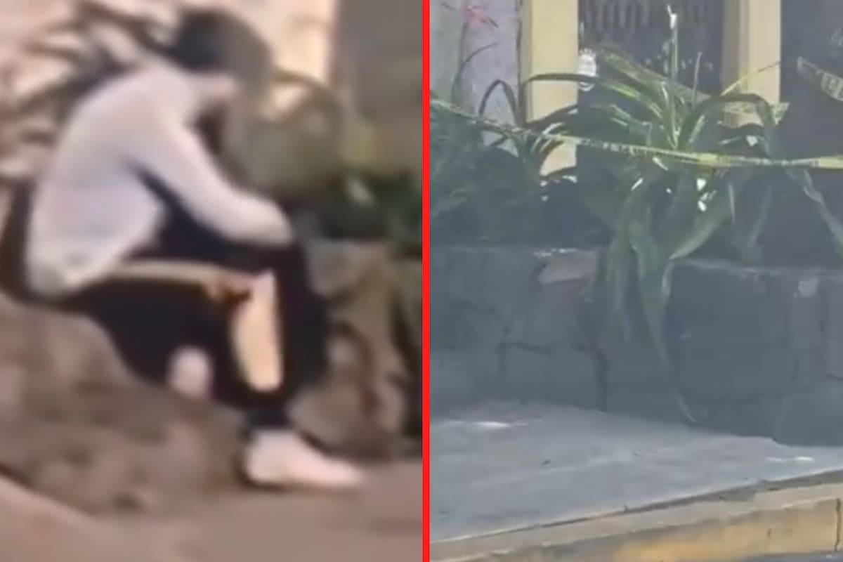 Encuentran feto de aproximadamente 8 meses en una jardinera de Tlalpan, CDMX; cámaras captaron al presunto responsable del abandono