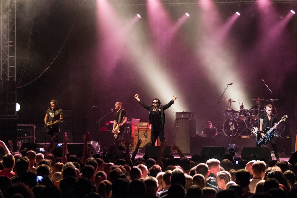 The Cult en concierto