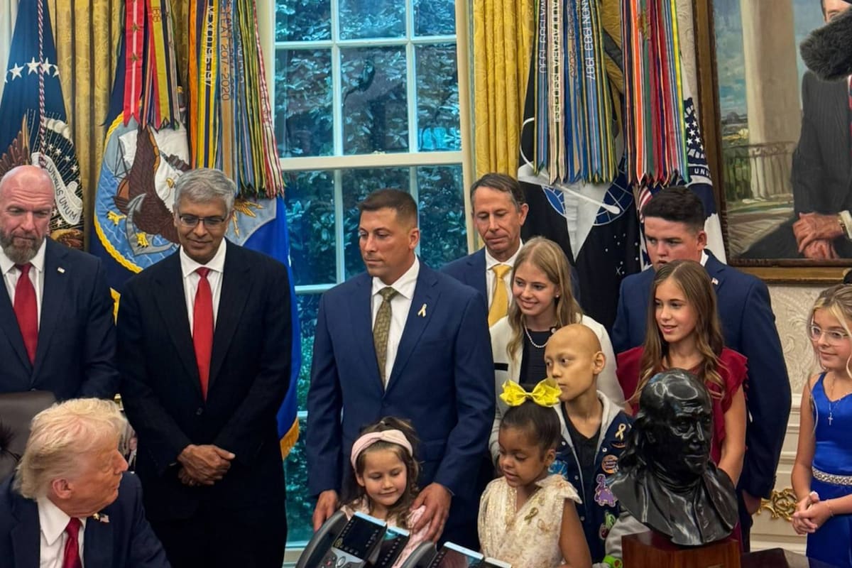 Trump firma Orden Ejecutiva para acelerar investigación del cáncer infantil