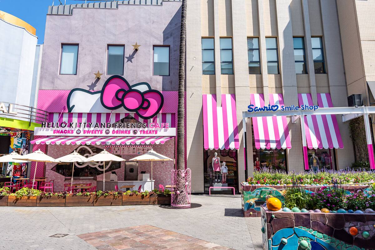 Hello Kitty llega a Universal City Walk en Hollywood