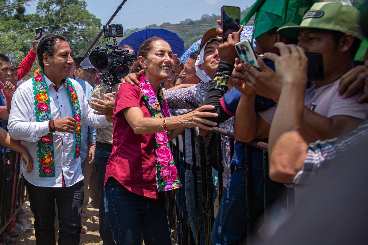 Claudia Sheinbaum promete apoyo a pueblos indígenas durante gira en Chiapas