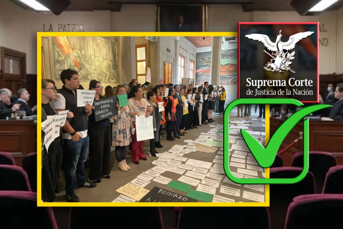 Es oficial: Trabajadores de la Suprema Corte se unen al paro nacional contra la Reforma Judicial de AMLO