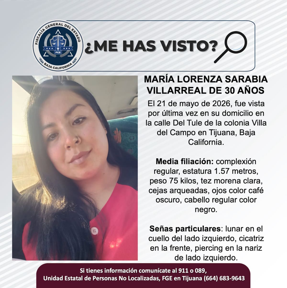 Fueron vistos por última vez el 21 de mayo de 2026