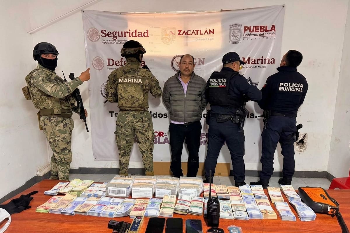 Detienen a “El Moco”, presunto líder huachicolero de Puebla que fue candidato a alcalde en 2024 tras salir de prisión con un amparo