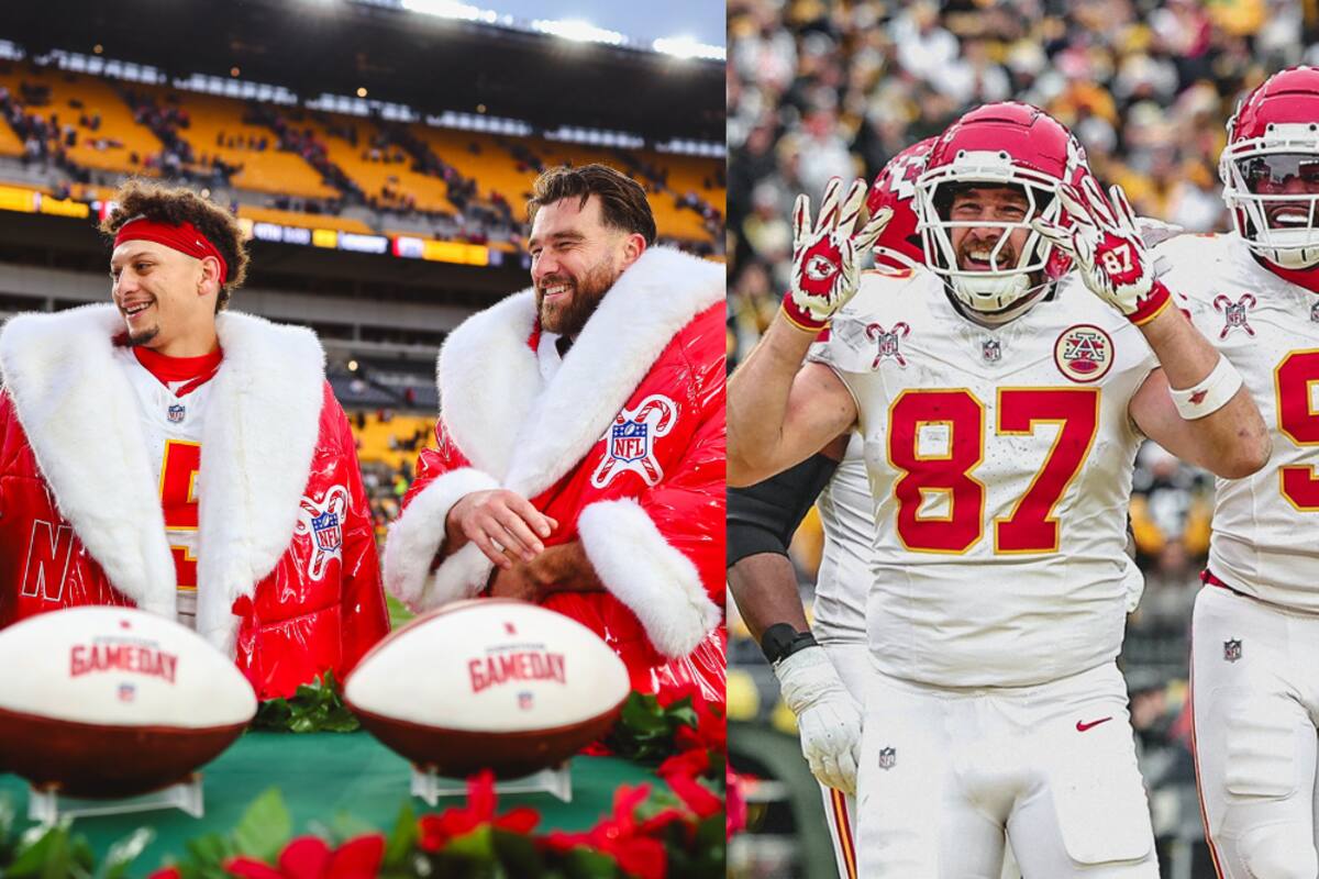 ¡Triunfo navideño! Los Chiefs se llevan la victoria sobre los Steelers y aseguran el primer lugar