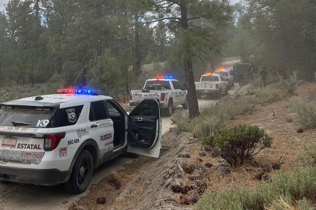 Mantienen autoridades vigilancia en poblado de la Rumorosa, en Tecate y Laguna Hanson, en Ensenada