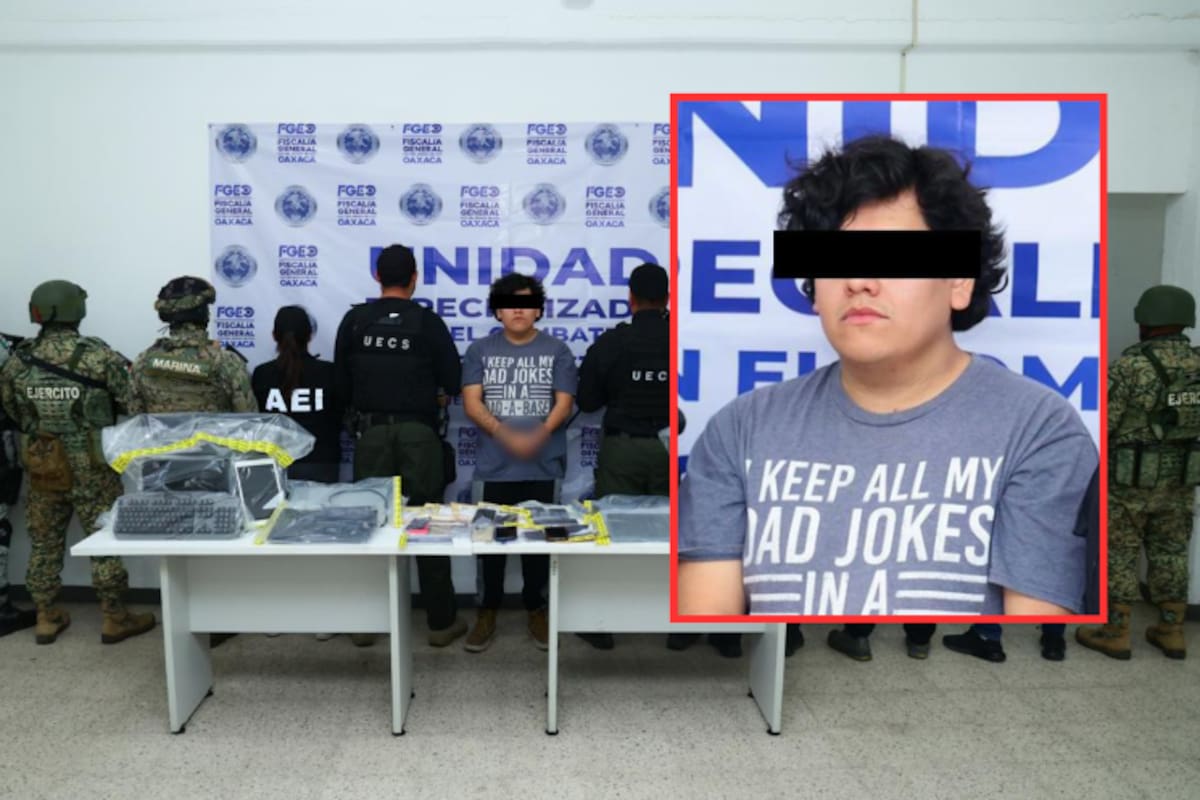 Detienen y vinculan a proceso a presunto integrante de red de pornografía infantil en Oaxaca: hallan más de 50 mil archivos ilícitos
