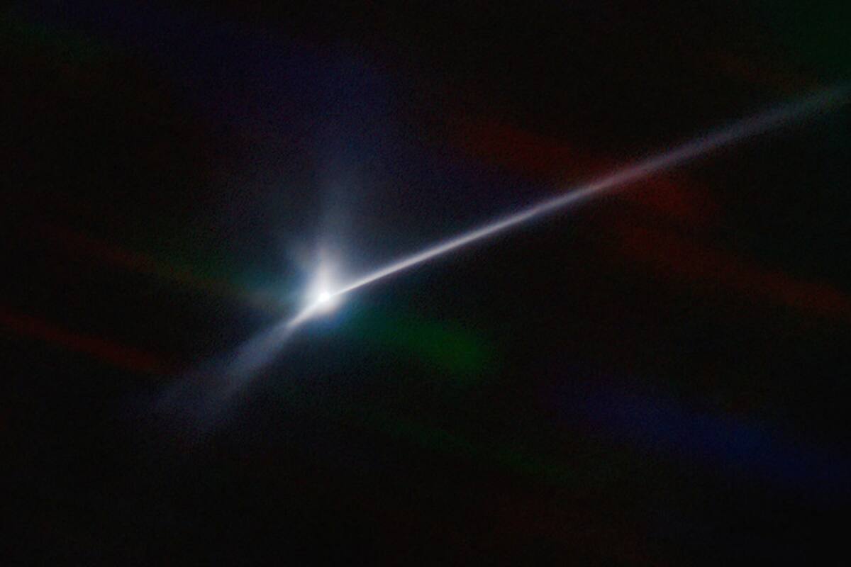 Telescopio SOAR capta efectos del impacto entre nave de la NASA y asteroide