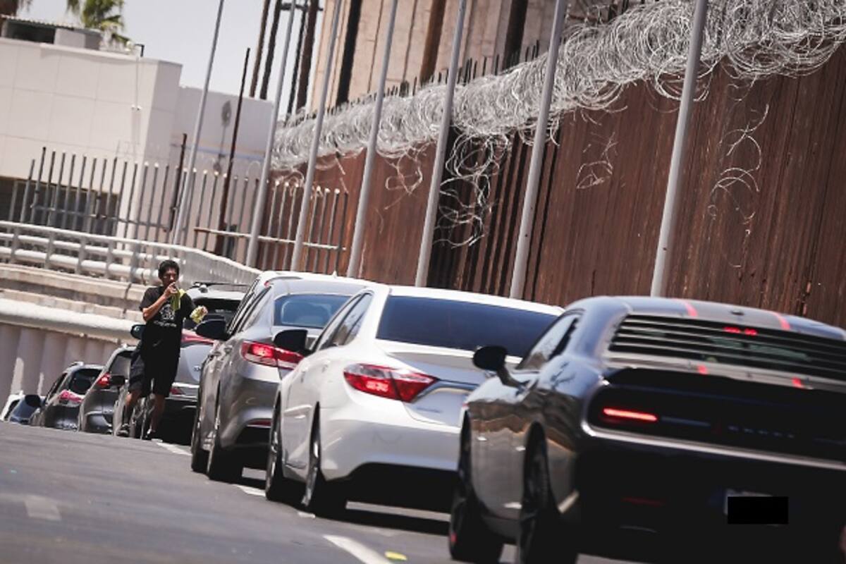Tiempo de espera en garita en Mexicali