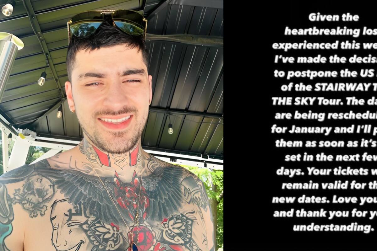 Zayn Malik pospone su gira por Estados Unidos tras la muerte de Liam Payne