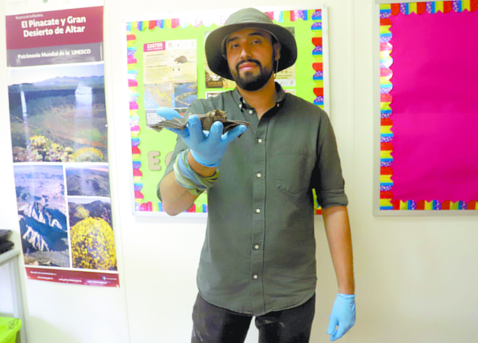 Aventuras de “Mister Batman” inspiran a sus alumnos