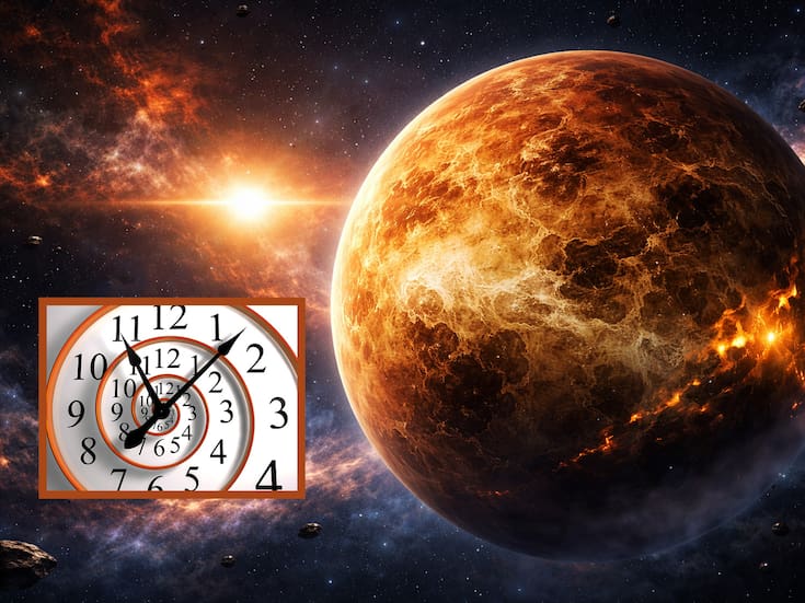 Venus y su extraño reloj cósmico: la razón por la que su día dura más que su año