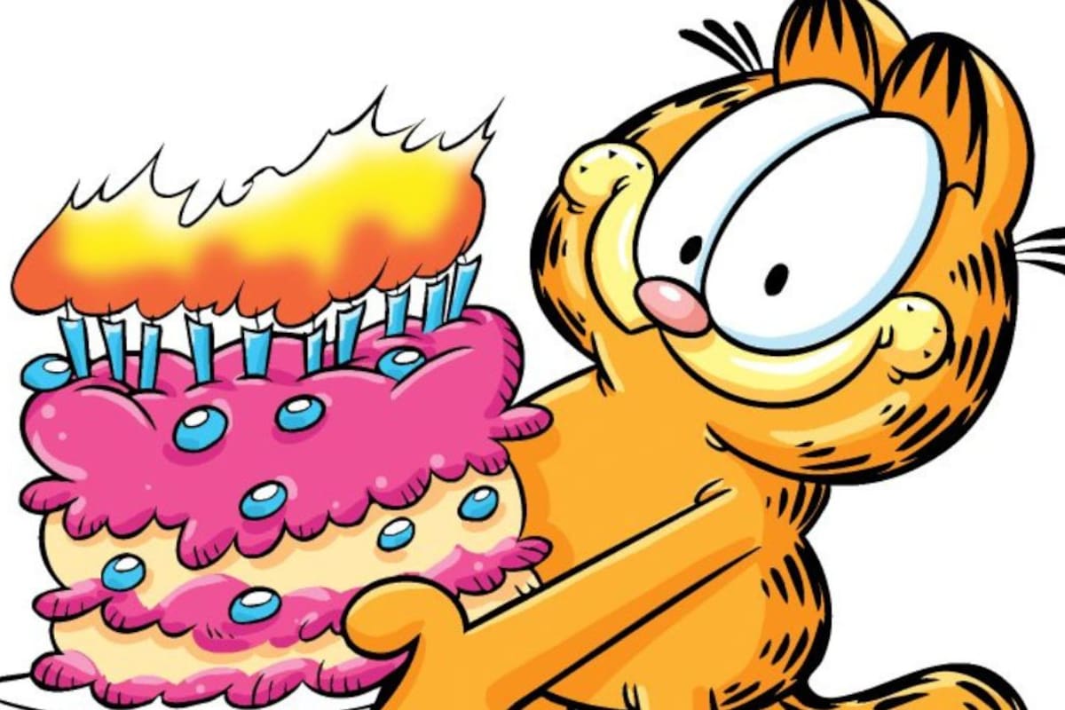 ¡Feliz cumpleaños,Garfield! El gato naranja cumple 46 años