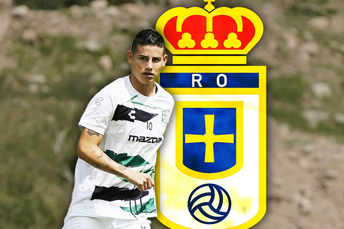 ¿Adiós al León? James Rodríguez suena como refuerzo sorpresa del Real Oviedo