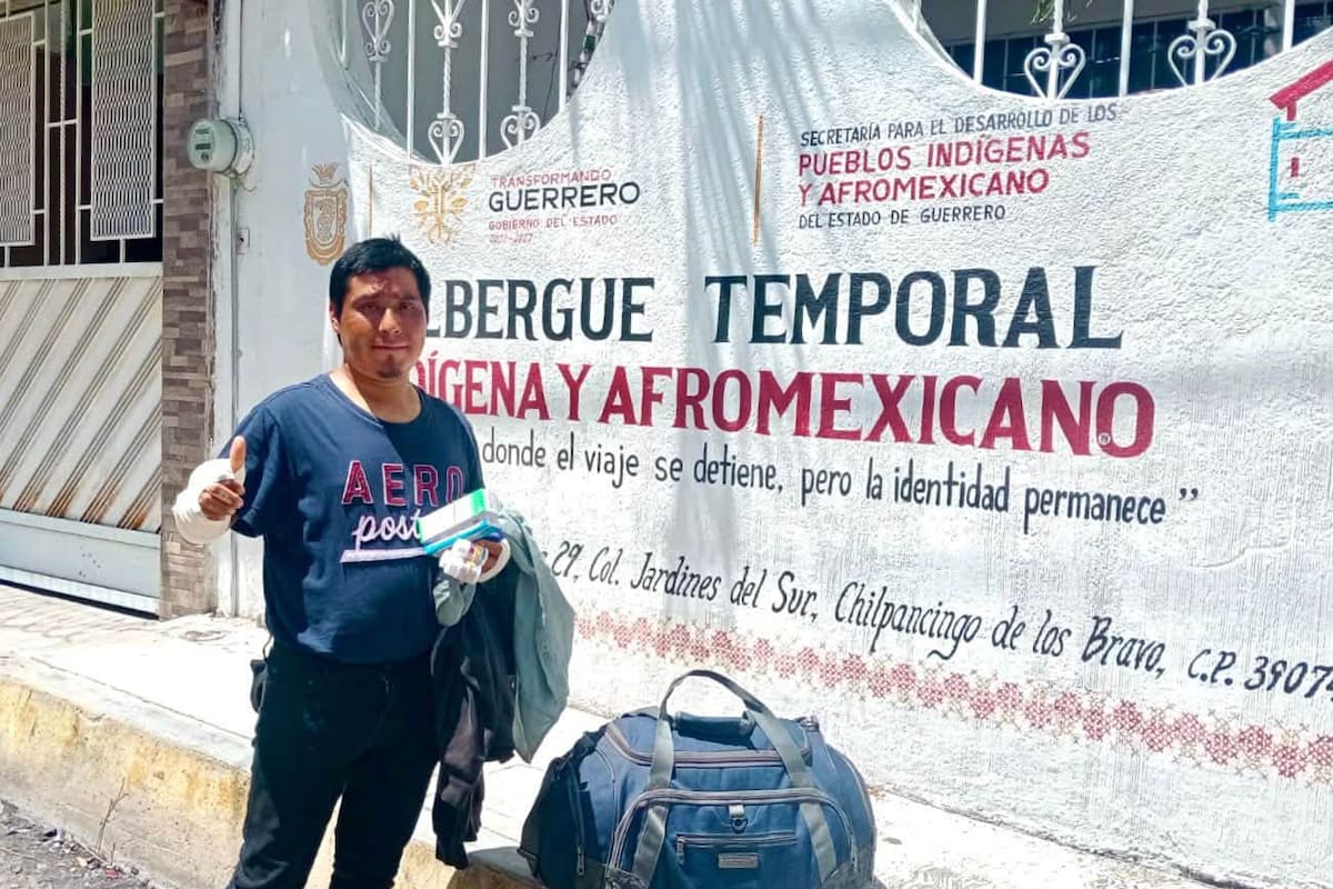 Jornalero agredido en San Quintín regresa a Guerrero tras meses de recuperación