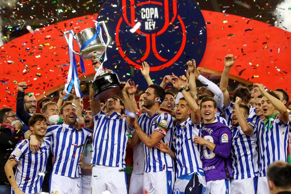 ¡Txapeldun! Real Sociedad es campeón de Copa del Rey tras vencer a Athletic en final vasca