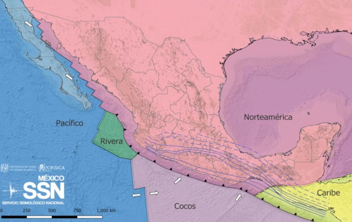 Triple Frontera Tectónica. Foto: Servicio Sismológico Nacional
