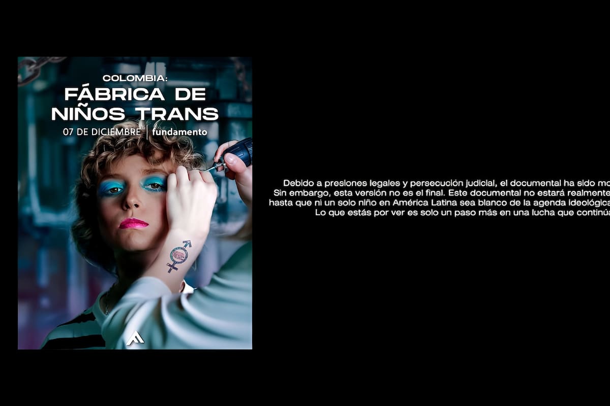 “Expone las consecuencias médicas y sociales detrás de esta agenda en menores” El influencer Samuel Adrián da a conocer el documental Colombia: Fábrica de Niños Trans