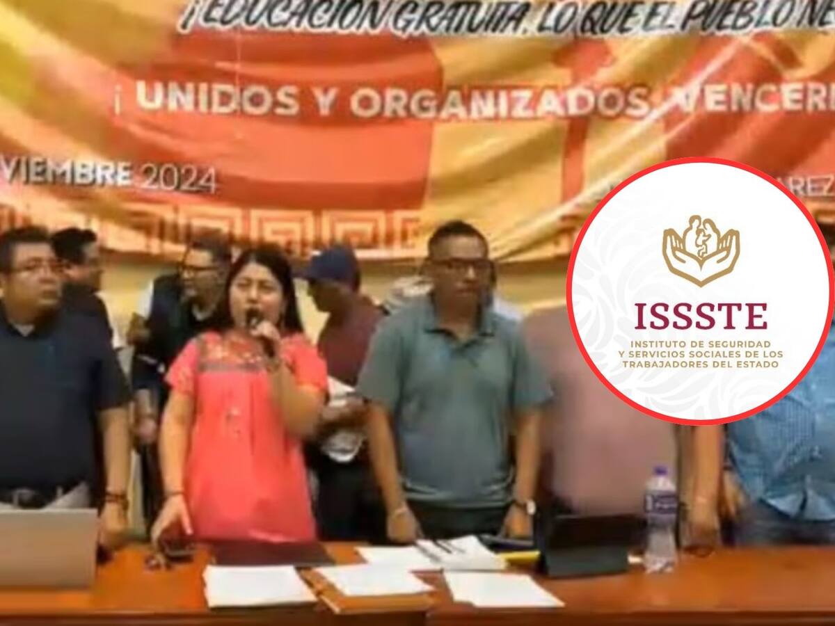 “Saldremos con más fuerza”, advierte Sección 22 del SNTE ante la ley del ISSSTE.  | Crédito: Especial/Captura de pantalla