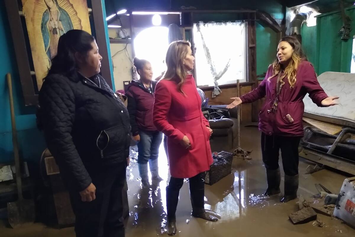 Llama DIF a apoyar a familias afectadas por inundación