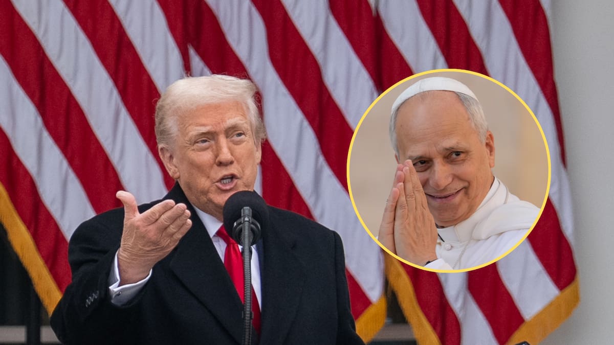 Trump acusa al Papa León XIV de ser débil frente al crimen y los conflictos internacionales, tras sus llamados a frenar la guerra y limitar el uso de la fuerza como vía para resolver crisis globales