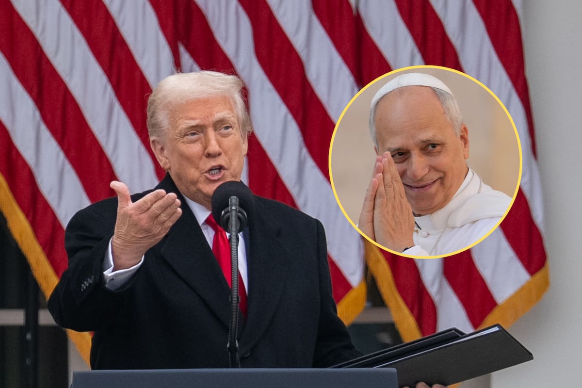 Trump acusa al Papa León XIV de ser débil frente al crimen y los conflictos internacionales, tras sus llamados a frenar la guerra y limitar el uso de la fuerza como vía para resolver crisis globales