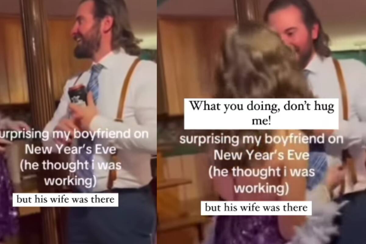 “Él pensó que estaba en el trabajo”: mujer sorprende a su novio en Año Nuevo y descubre que estaba casado