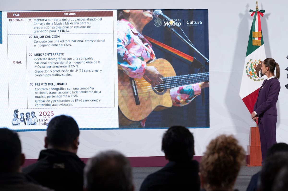 Arranca campaña "México canta y encanta". | Crédito: Presidencia