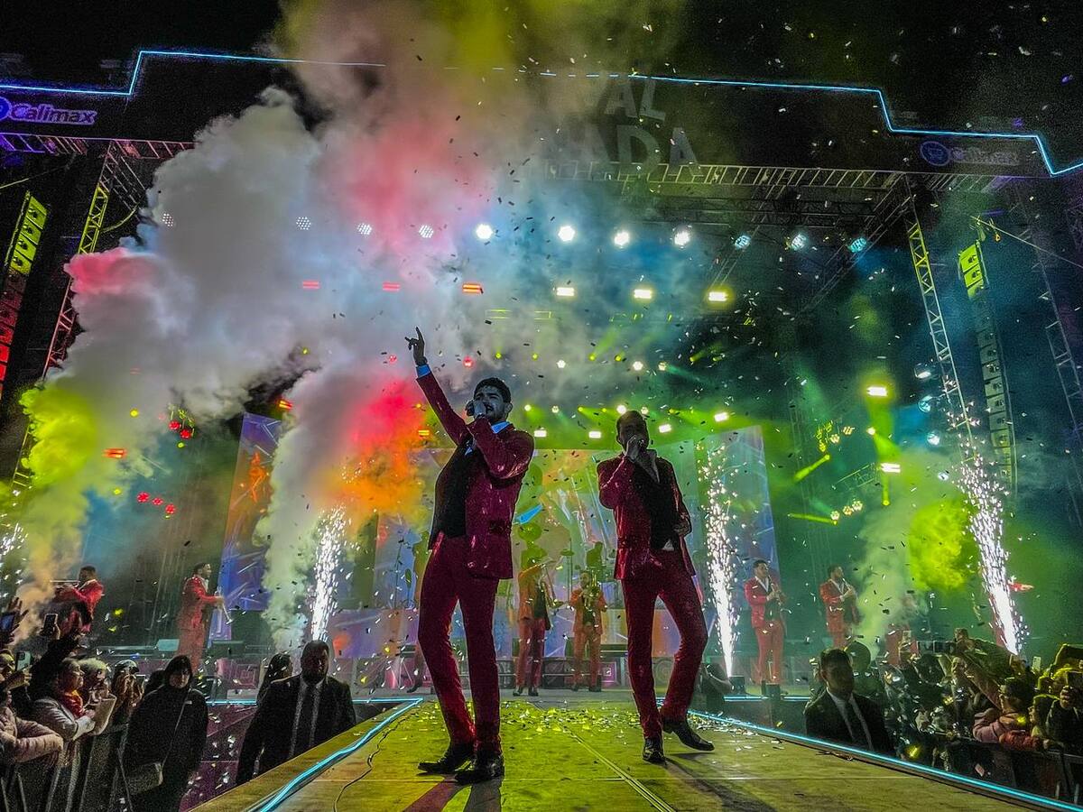 La presentación de la Banda El Recodo superó las expectativas.