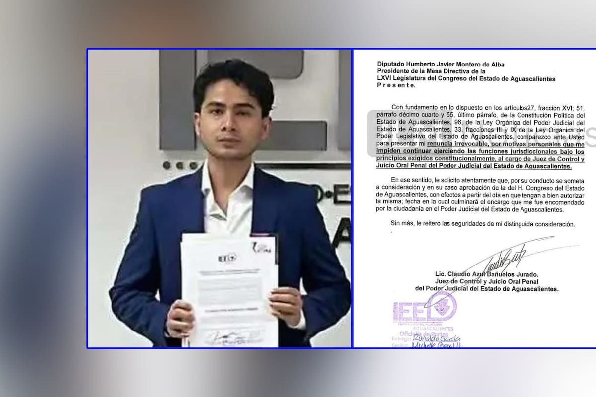El juez más joven de México, viral porque vinculó a proceso a una víctima por error, renunció a su cargo