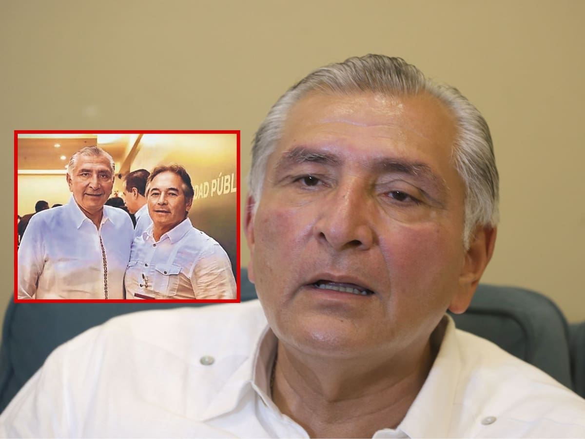Adán Augusto López negó haber sospechado de los vínculos de Hernán Bermúdez con el crimen organizado. | Crédito: Banco digital GH/El Universal