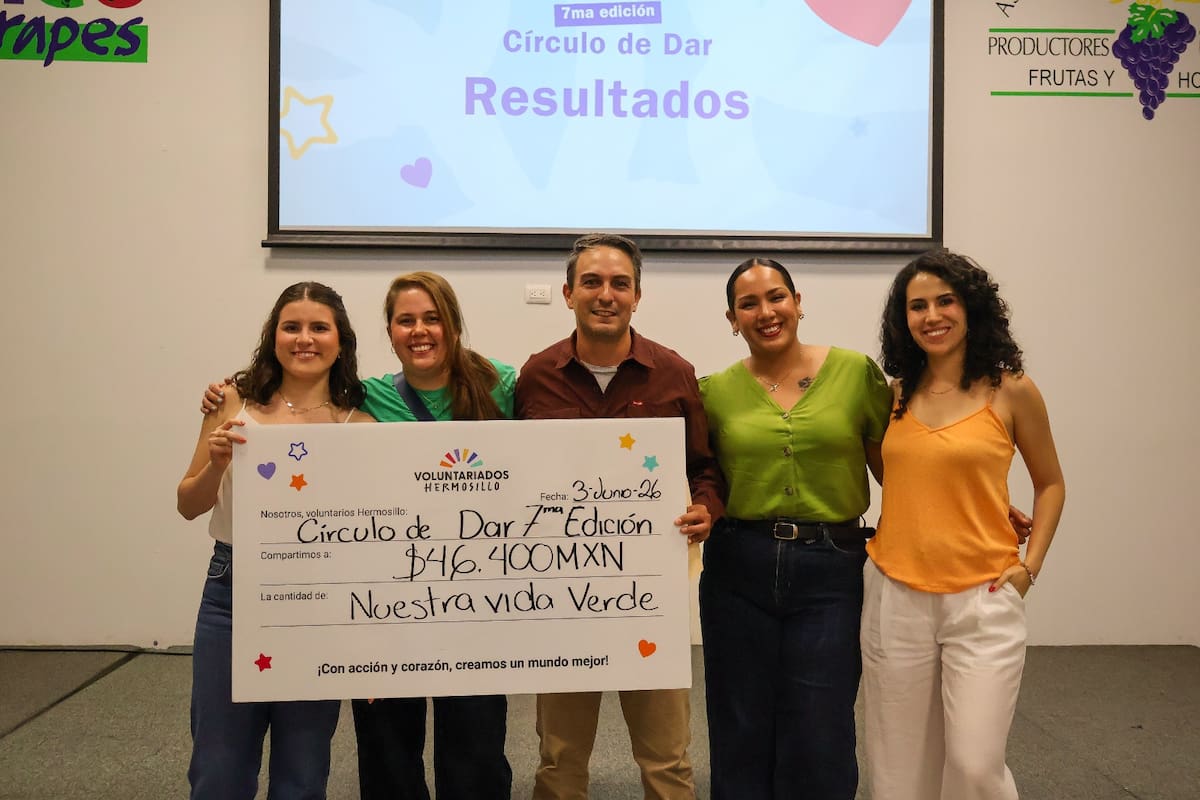 Círculo de Dar busca apoyo de empresas para recaudar fondos en Hermosillo
