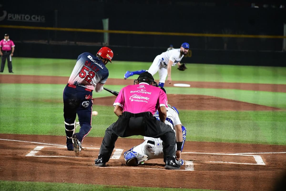 Águilas sufre su cuarta derrota consecutiva ante Yaquis