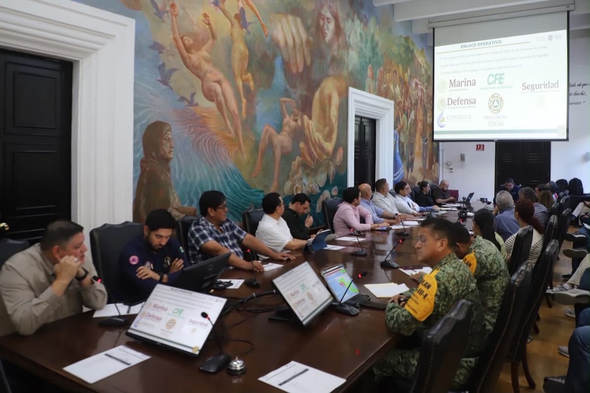 Ante el avance del huracán Polo, Sonora prepara maquinaria, personal y apoyos para atender lluvias e inundaciones desde este lunes
