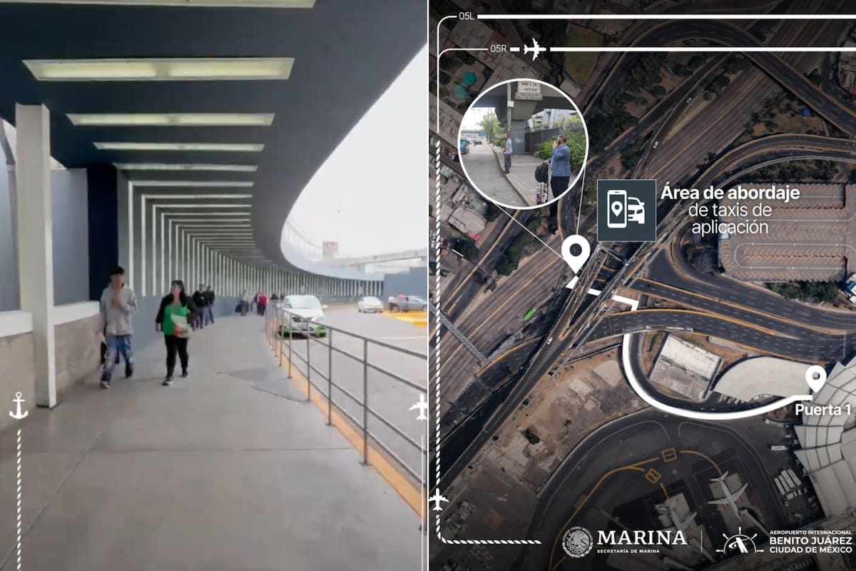 Esto tienes que caminar si pides UBER desde el AICM: El detalle de las quejas tras el anuncio