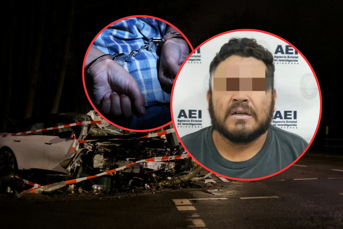 Mientras con su esposa y tres hijos a bordo, un hombre se desabrochó el cinturón, saltó del vehículo en movimiento y provocó un accidente para causarles la muerte; su esposa falleció y él ahora enfrenta cargos por feminicidio y tentativa de homicidio en Chihuahua