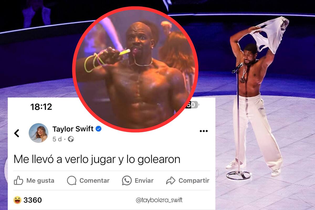 Se desatan memes sobre Usher y Taylor Swift en el Super Bowl LVIII