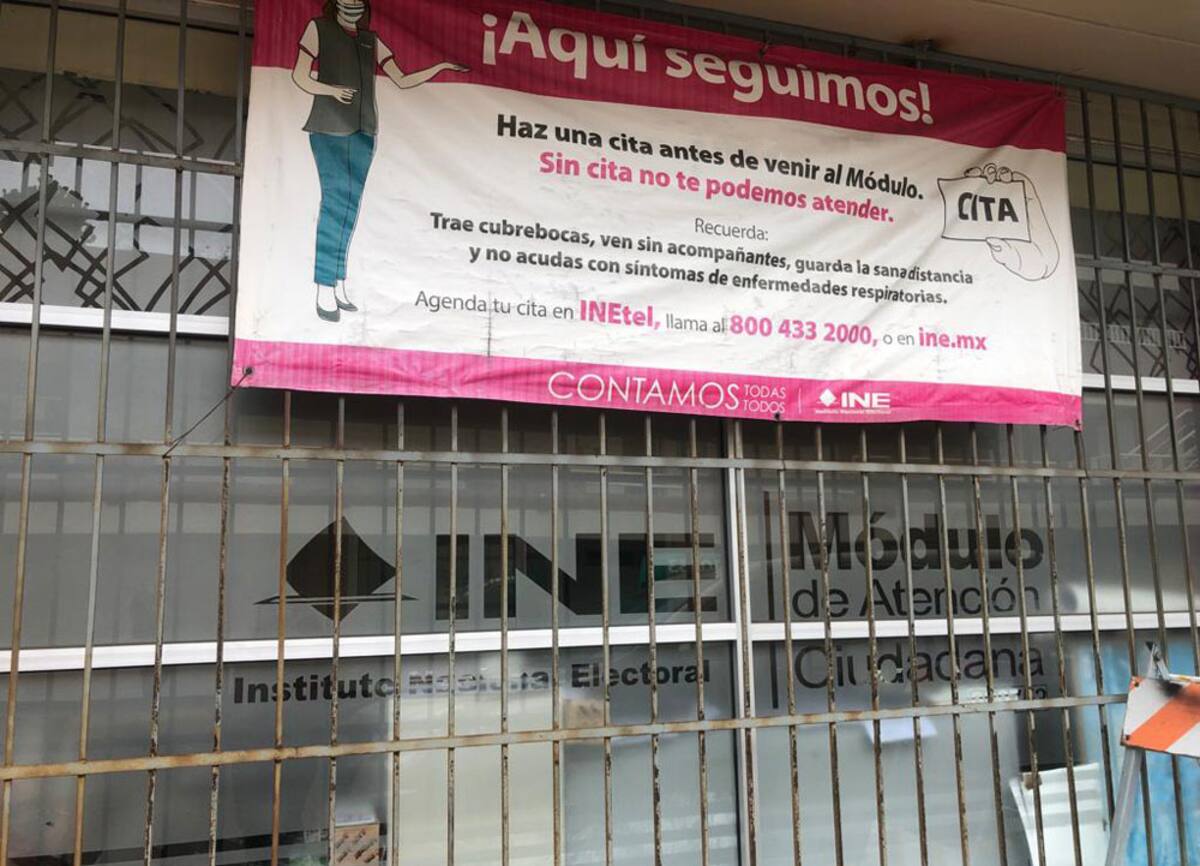 Este es el último día para tramitar la credencial de elector. Foto: Carmen Gutiérrez