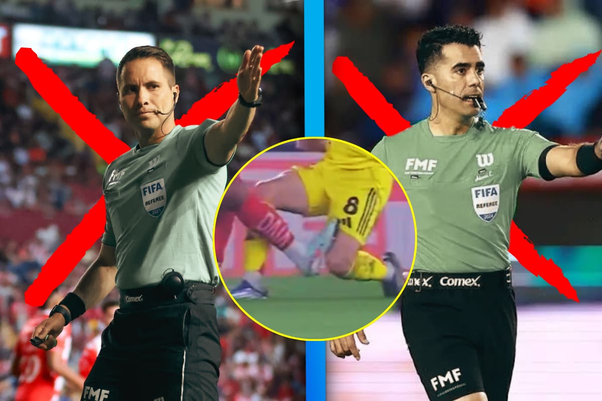 Árbitros del partido Monterrey vs América fueron sancionados y no volverán a trabajar en la Liguilla