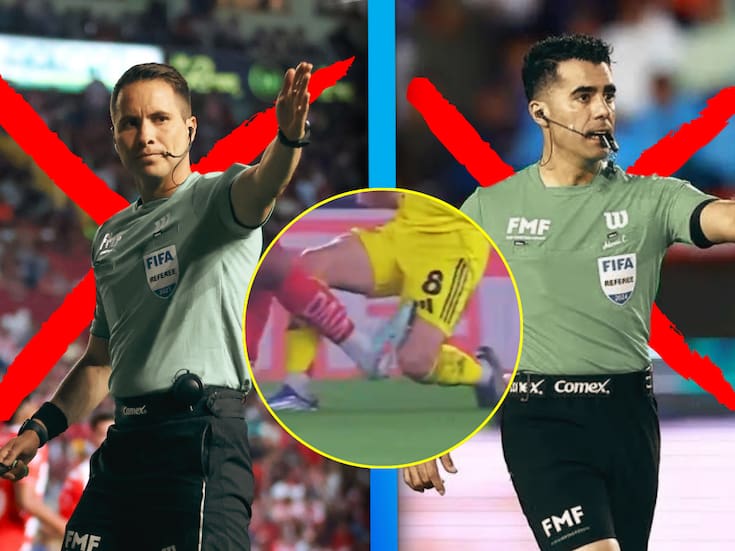 Árbitros del partido Monterrey vs América fueron sancionados y no volverán a trabajar en la Liguilla