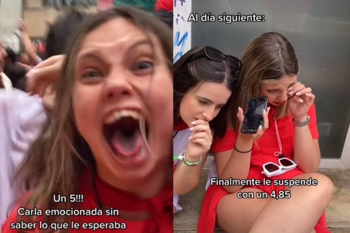 Festeja que pasó un examen; el profesor le llama para decir que se equivocó