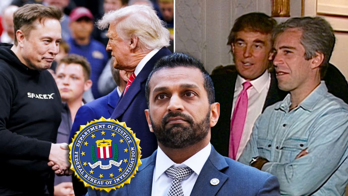 Director del FBI evita hablar de Trump tras explosiva acusación de Elon Musk sobre Epstein. FOTO: Especial