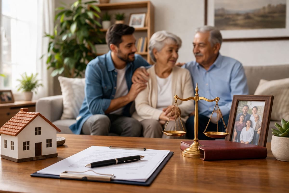 ¿El hijo que cuidó a los padres tiene más derecho a la herencia? El Código Civil en México dicta un reparto equitativo entre todos los hijos si no existe testamento