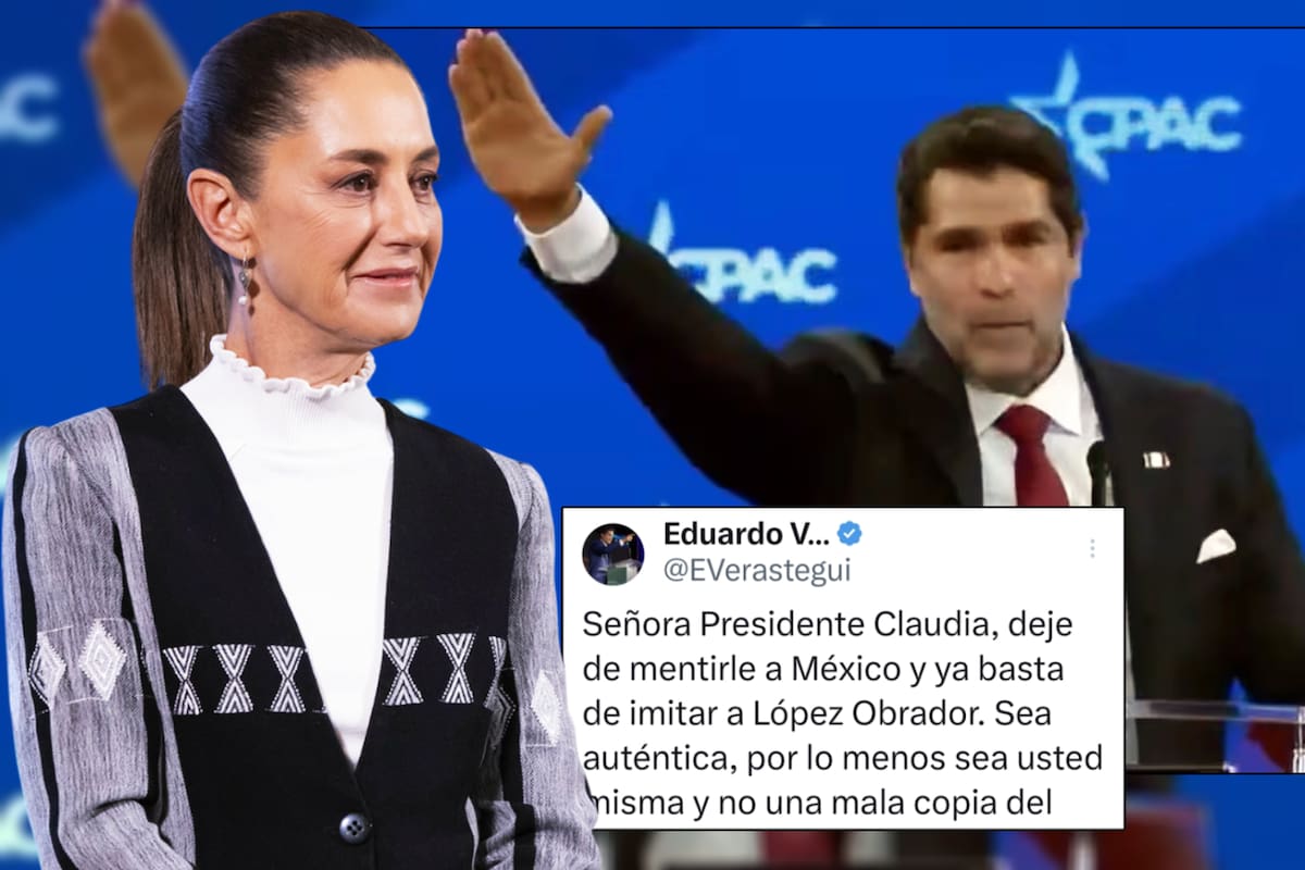 Eduardo Verástegui responde a acusaciones de racismo y clasismo por parte de Claudia Sheinbaum: “Es una mala copia de AMLO”
