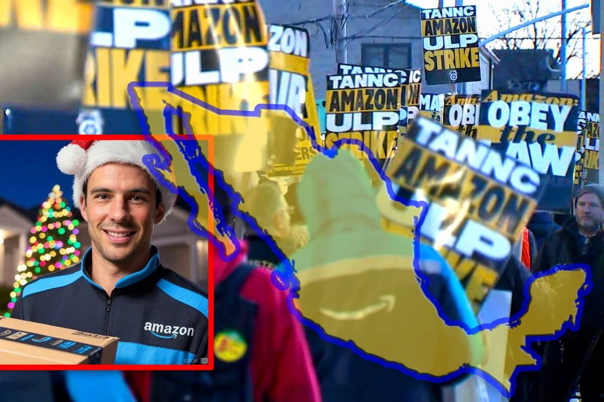 Huelga de empleados de Amazon en plena Navidad: ¿afectará las entregas en México?