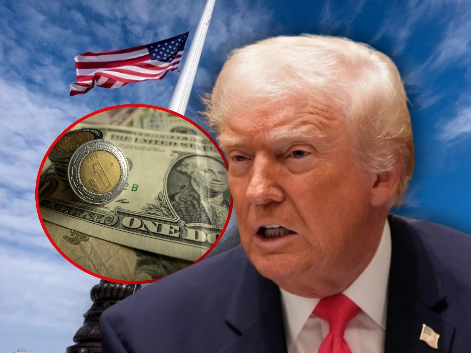 Dólar vs Peso mexicano: ¿En cuánto cotiza el tipo de cambio hoy? | Crédito: AP/Canva