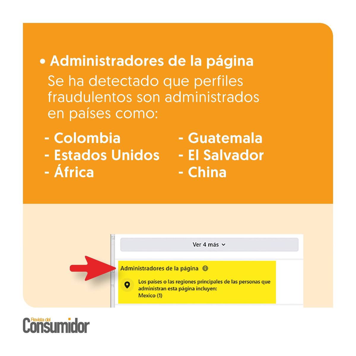 Administradores de la página. / PROFECO.