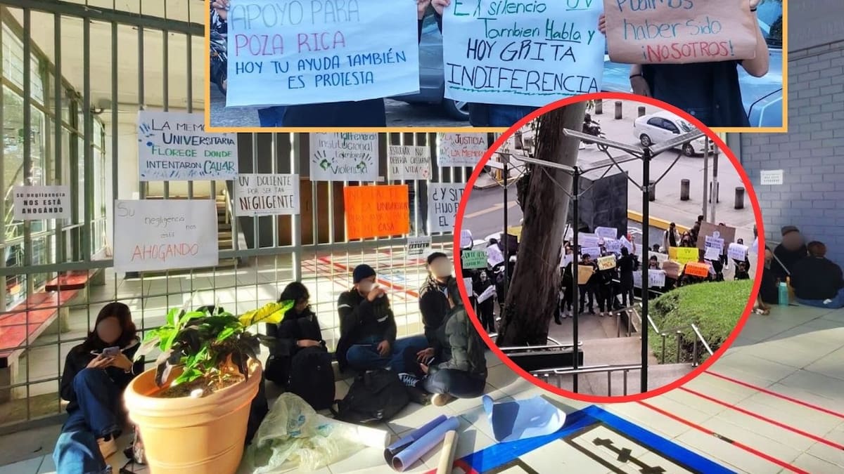 Estudiantes de la Universidad Veracruzana toman instalaciones en protesta por muertes y desapariciones tras inundaciones