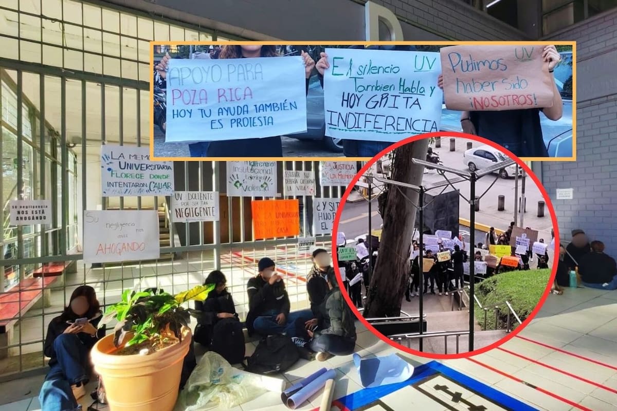 Estudiantes de la Universidad Veracruzana toman instalaciones en protesta por muertes y desapariciones tras inundaciones