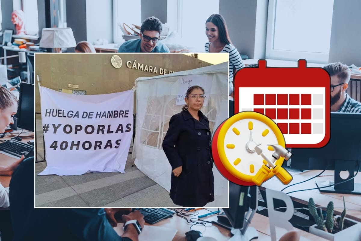 ¿Jornada laboral de 40 horas es un hecho? María Luisa Luévano levanta la huelga de hambre tras un acuerdo con Ricardo Monreal
